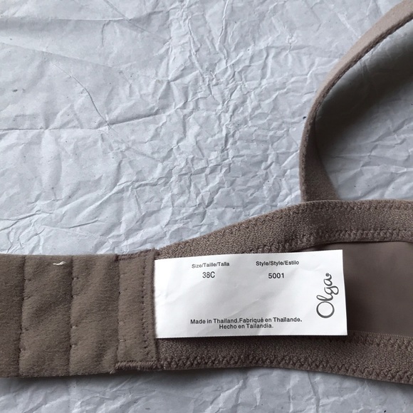 NWT Olga Gentle Lift Underwire Bra Latte 38C - Picture 6 of 8